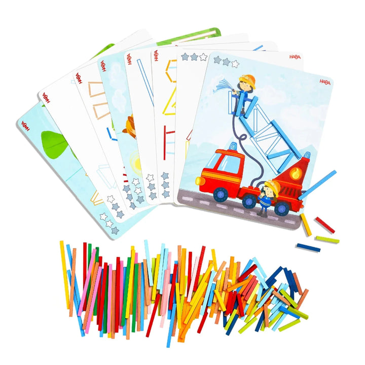 *Stabix Wooden Arranging &amp; Matching Game - Tools 4 Teaching