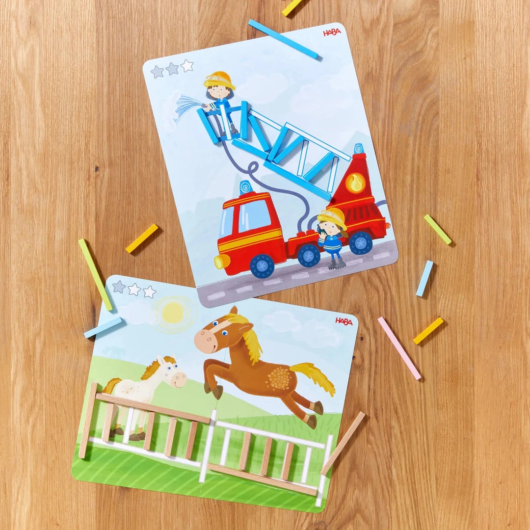 *Stabix Wooden Arranging &amp; Matching Game - Tools 4 Teaching