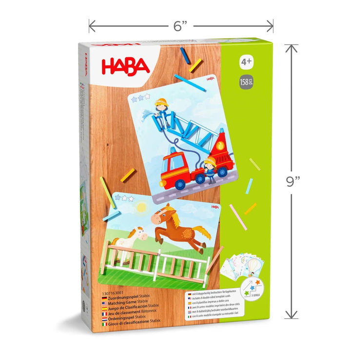 *Stabix Wooden Arranging &amp; Matching Game - Tools 4 Teaching
