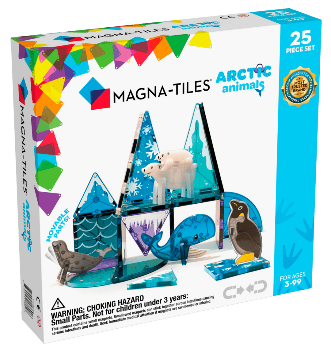 Magna-Tiles® Arctic Animals 25-Piece Set-Magnatiles-Tools 4 Teaching-Classroom Decor and More