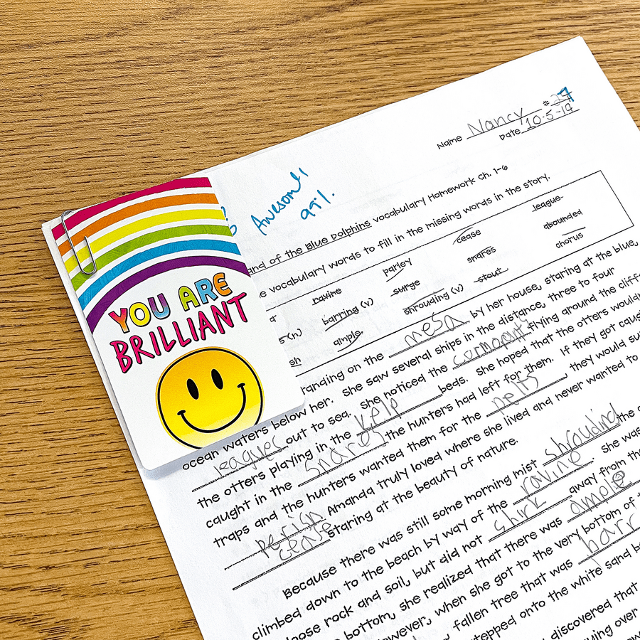 Encouragement Cards-Teaching Materials-Tools 4 Teaching-Classroom Decor and More