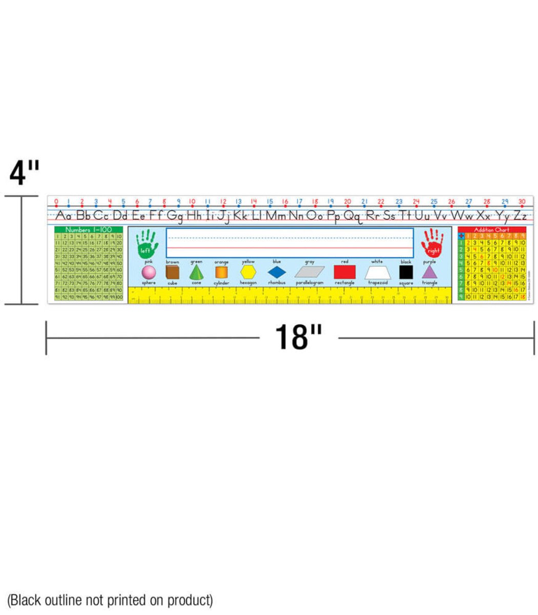 Traditional Manuscript Nameplates Grade 1-3-Nameplates & Name Tags-Tools 4 Teaching-Classroom Decor and More