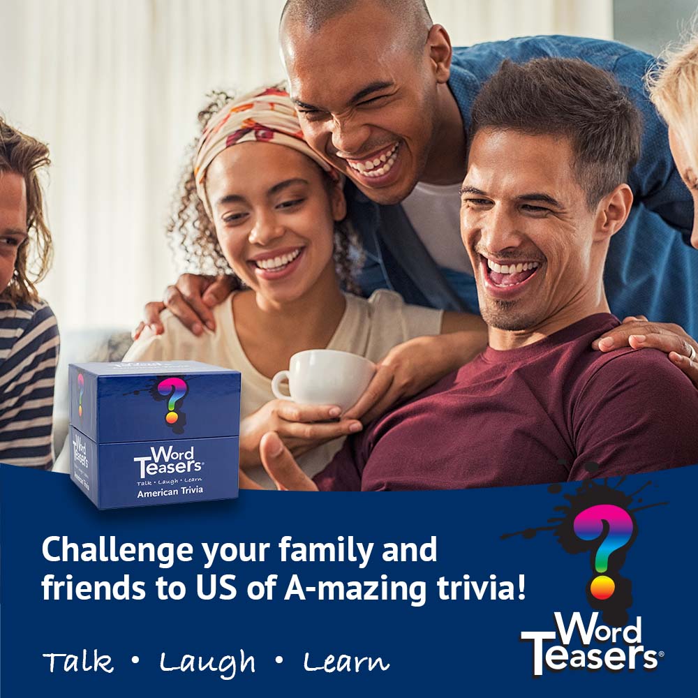 WordTeasers®: American Trivia-Games-Tools 4 Teaching-Classroom Decor and More