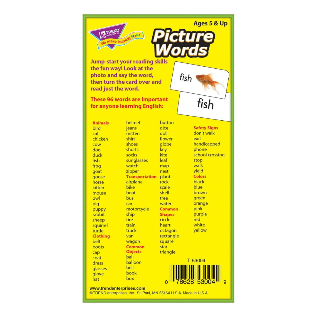 Picture Words Skill Drill Flash Cards-Flashcards-Tools 4 Teaching-Classroom Decor and More