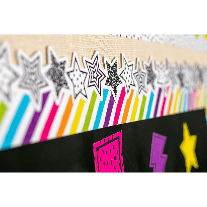 Brights 4Ever Stripes Straight Border Trim-Borders-Tools 4 Teaching-Classroom Decor and More