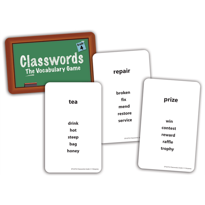 Classwords Grade 4-Subjects - Reading - Reading Manipulatives-Tools 4 Teaching-Classroom Decor and More