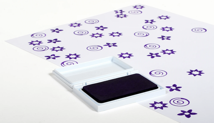 Washable Scented Stamp Pad - Purple (Grape)-Stamps &amp; Stamp Pads-Tools 4 Teaching-Classroom Decor and More