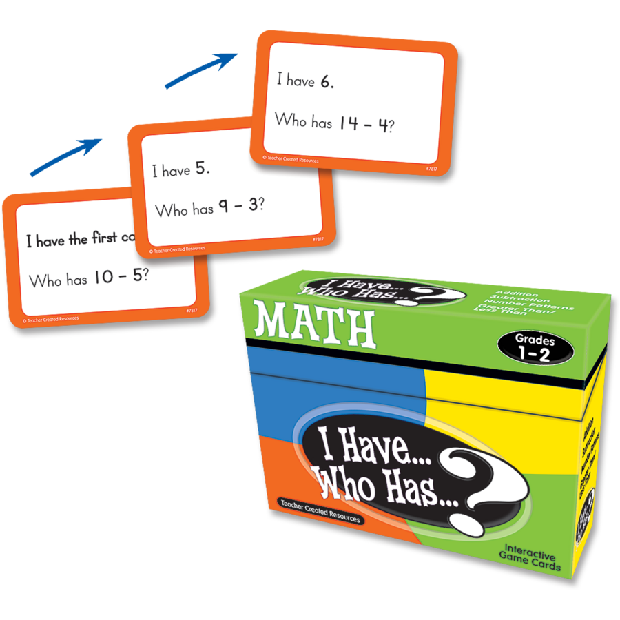 I Have… Who Has…? Math Game-Math-Tools 4 Teaching-Classroom Decor and More
