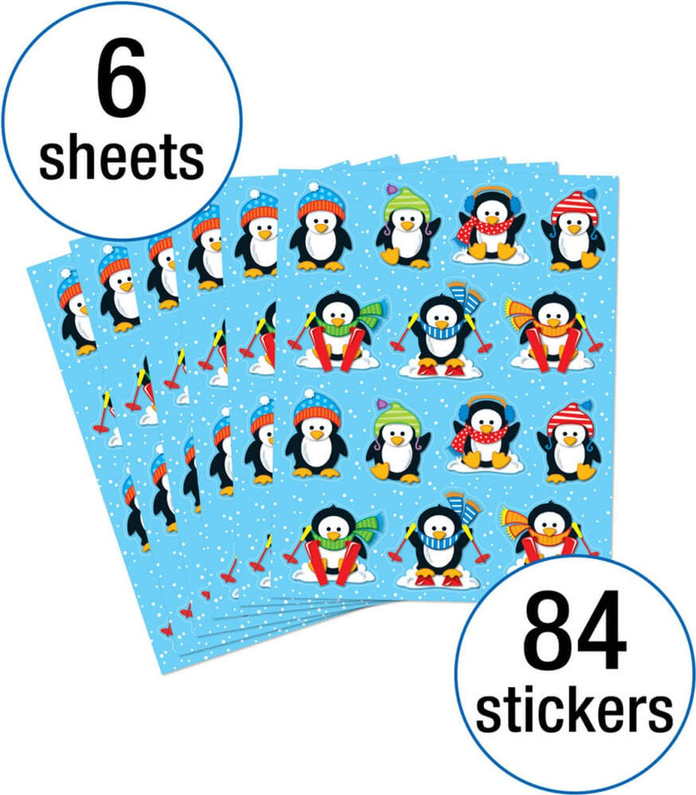 Penguins Shape Stickers-Tools 4 Teaching-Classroom Decor and More