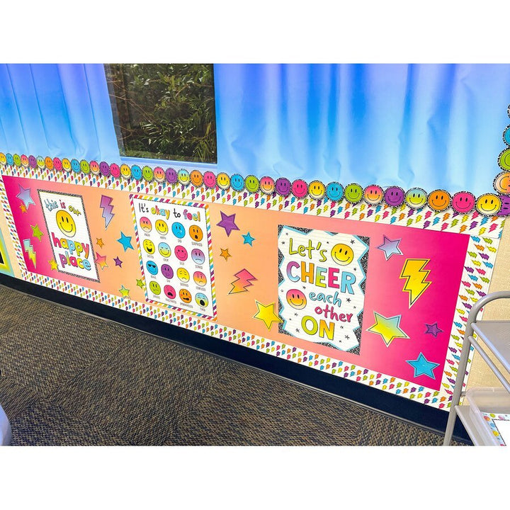 Better Than Paper® Bulletin Board Roll: Pink and Orange Color Wash-Bulletin Board Paper - Better Than Paper-Tools 4 Teaching-Classroom Decor and More