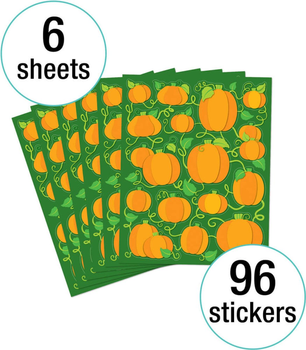 Pumpkins Shape Stickers-Tools 4 Teaching-Classroom Decor and More