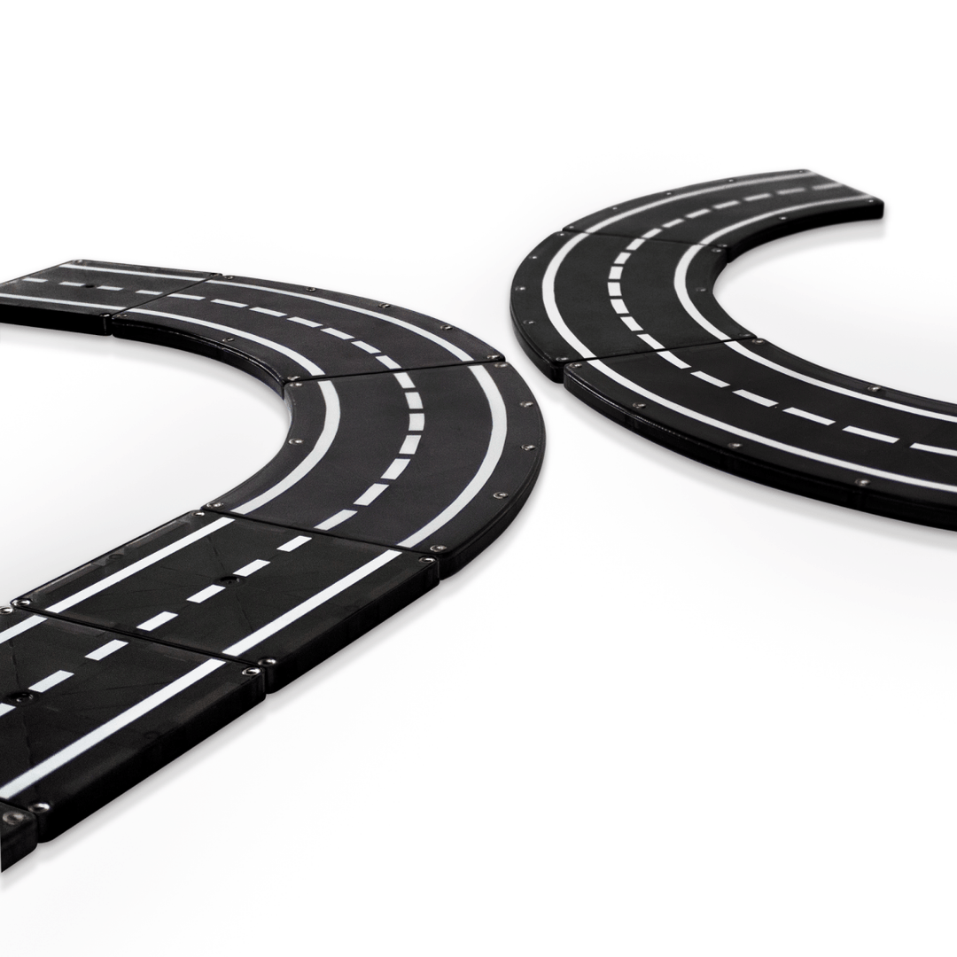 Magna-Tiles® XTRAS: Roads 12-Piece Set-Magnatiles-Tools 4 Teaching-Classroom Decor and More