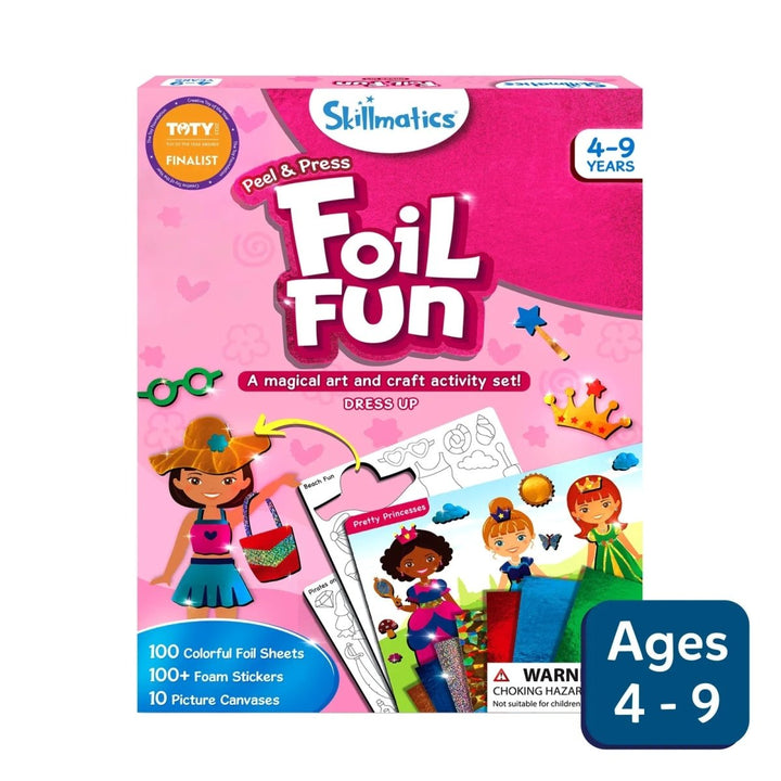 Foil Fun: Dress up! | No Mess Art Kit (ages 4-9)-Craft Activity-Tools 4 Teaching-Classroom Decor and More
