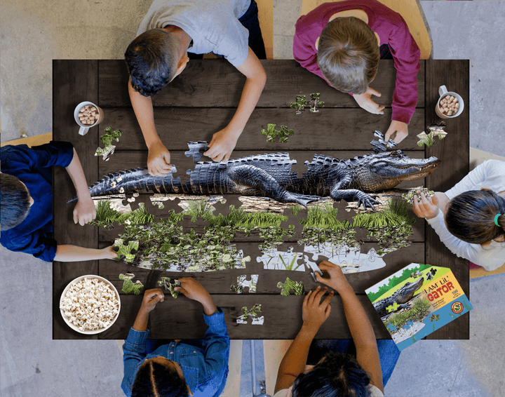 *I AM LiL' GATOR 100 pcs Puzzle-Puzzles-Tools 4 Teaching-Classroom Decor and More