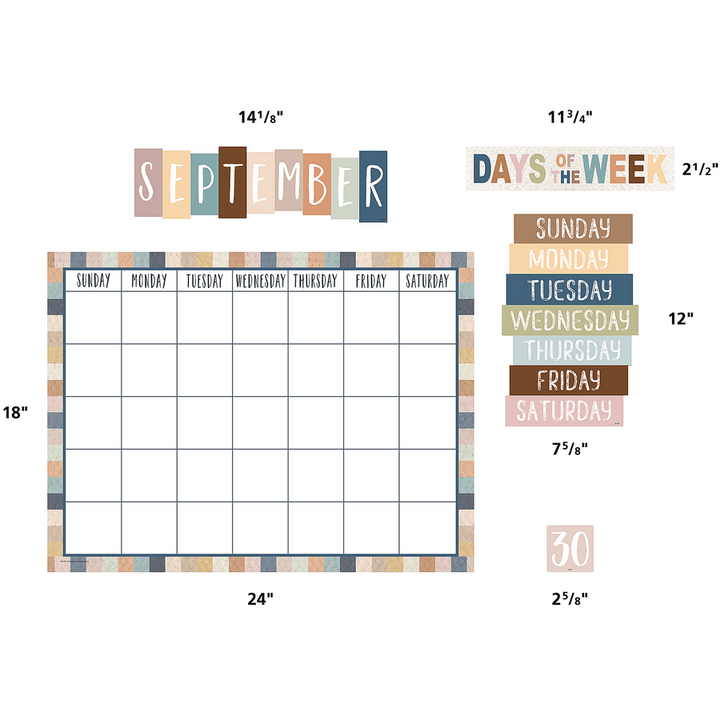 Everyone is Welcome Calendar Bulletin Board-Calendars-Tools 4 Teaching-Classroom Decor and More