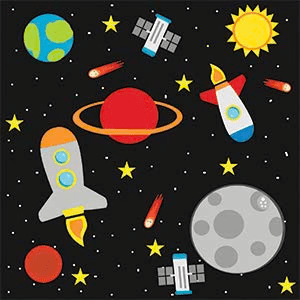 *Space Planets & Rockets Learning Lovey Collection-Baby & Toddler-Tools 4 Teaching-Classroom Decor and More