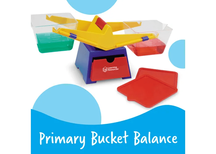 Primary Bucket Balance-Fractions, Geometry & Measurement-Tools 4 Teaching-Classroom Decor and More