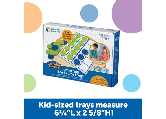 Connecting Ten-Frame Trays-Place Value & Ten Frame-Tools 4 Teaching-Classroom Decor and More