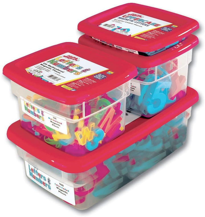 AlphaMagnets® Multicolored Uppercase, 42 Pieces-Subjects - Reading - Alphabet-Tools 4 Teaching-Classroom Decor and More