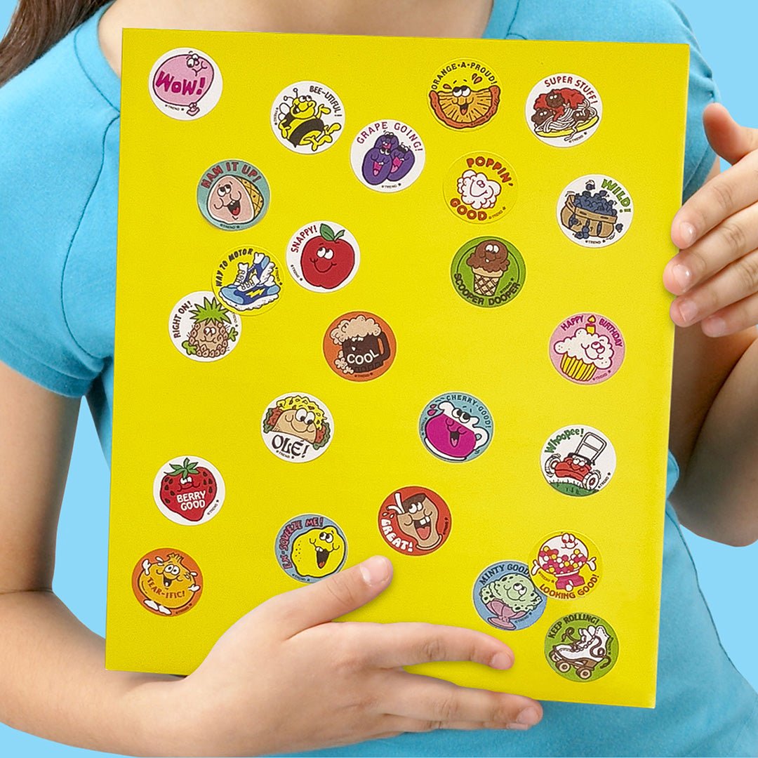 Olé!, Taco scent Retro Scratch 'n Sniff Stinky Stickers®-Stickers-Tools 4 Teaching-Classroom Decor and More