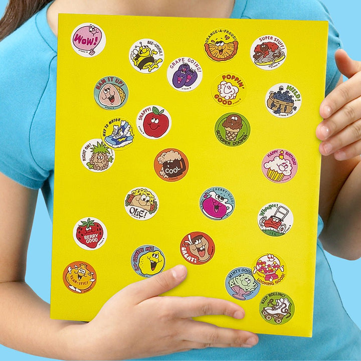 Olé!, Taco scent Retro Scratch 'n Sniff Stinky Stickers®-Stickers-Tools 4 Teaching-Classroom Decor and More