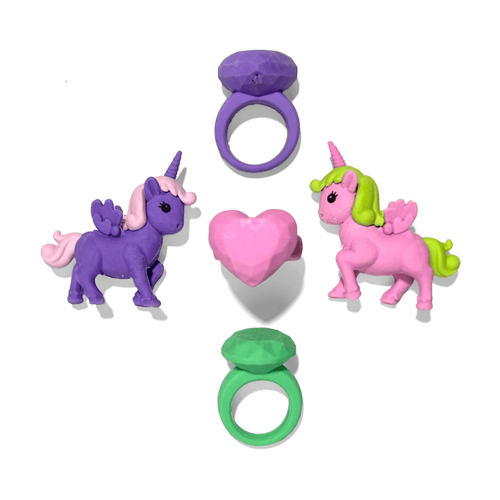 Unicorn Wishes Scented Puzzle Erasers - Set of 5-Art Supplies-Tools 4 Teaching-Classroom Decor and More