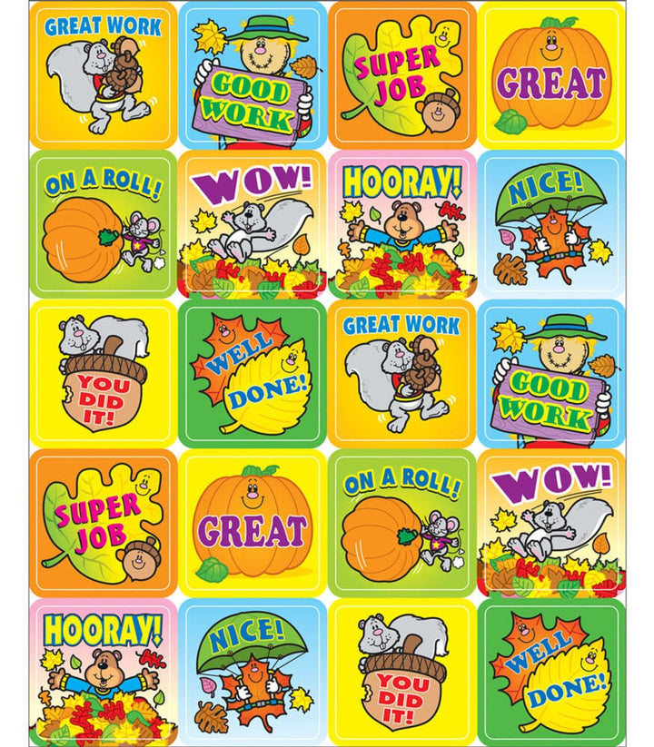 Fall Fun Motivational Stickers - Tools 4 Teaching