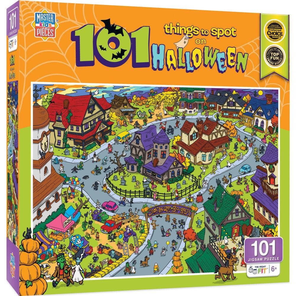 101 Things to Spot on Halloween - 101 Piece Jigsaw Puzzle-Tools 4 Teaching-Classroom Decor and More