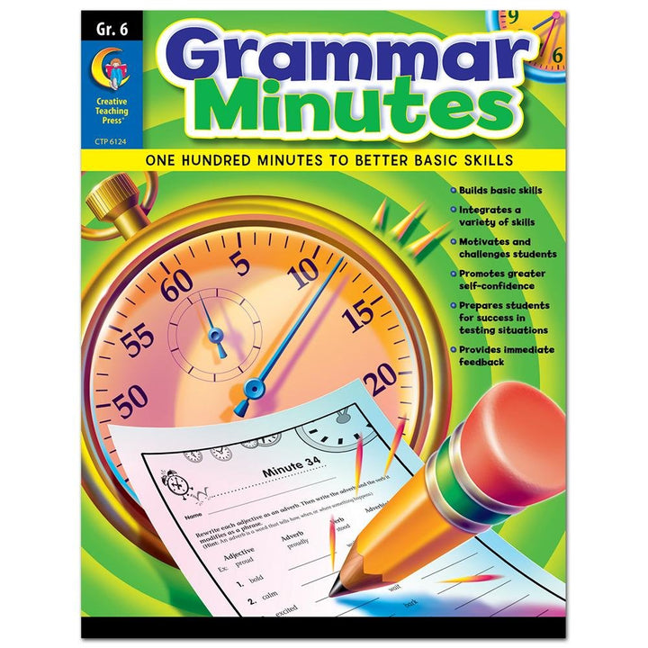 Grammar Minutes-ELA Books-Tools 4 Teaching-Classroom Decor and More