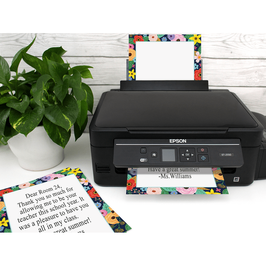 Wildflowers Computer Paper-Computer Paper-Tools 4 Teaching-Classroom Decor and More