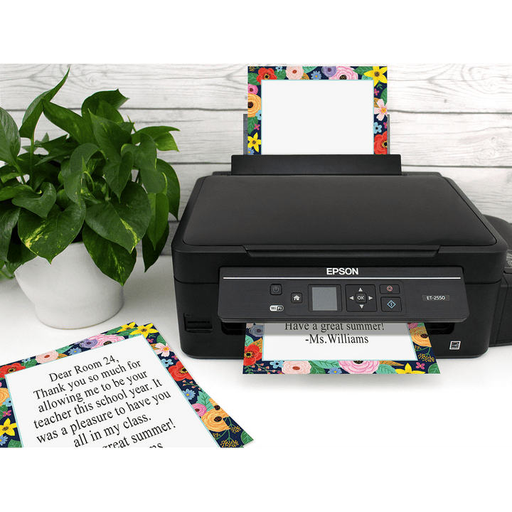 Wildflowers Computer Paper-Computer Paper-Tools 4 Teaching-Classroom Decor and More