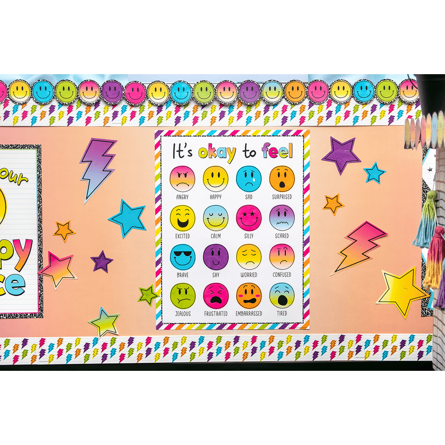 Brights 4Ever Stars Accents - Assorted Sizes-Accents-Tools 4 Teaching-Classroom Decor and More