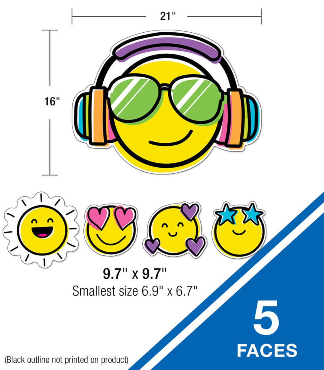 Carson Dellosa Education Kind Vibes Kindness Is the New Cool Bulletin Board Set-Bulletin Board Sets-Tools 4 Teaching-Classroom Decor and More