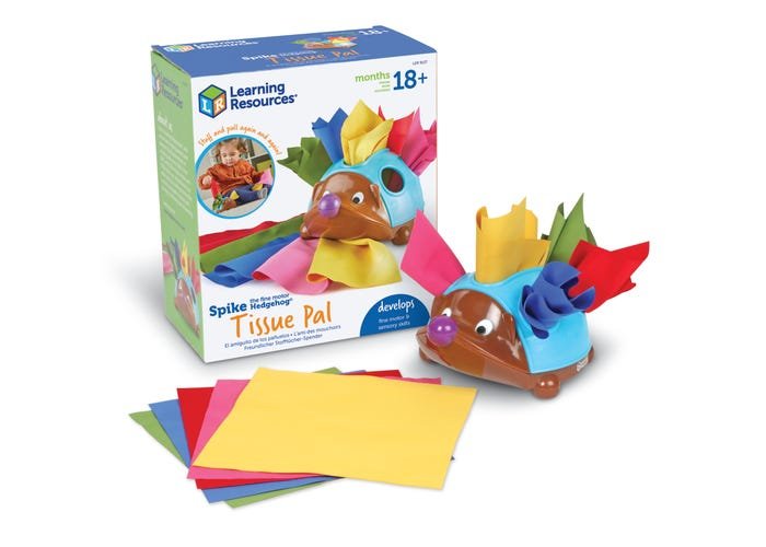 Spike the Fine Motor Hedgehog® Tissue Pal™-Fine Motor-Tools 4 Teaching-Classroom Decor and More