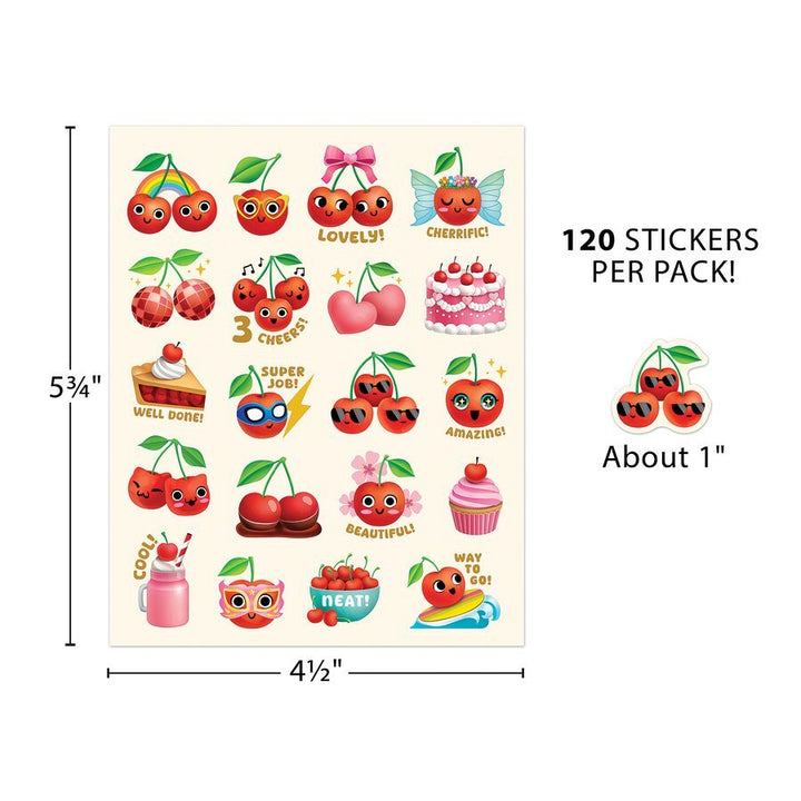 Cherry Smelly Stickers-Stickers-Tools 4 Teaching-Classroom Decor and More