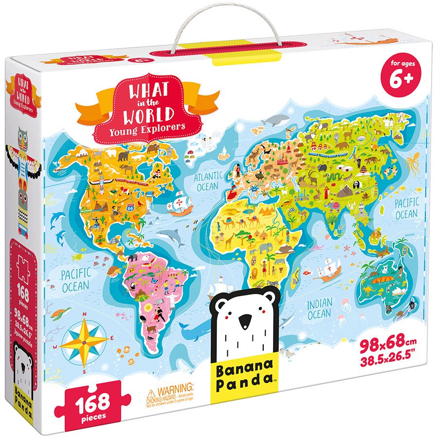 What in the World Young Explorers for ages: 6+-Puzzles-Tools 4 Teaching-Classroom Decor and More