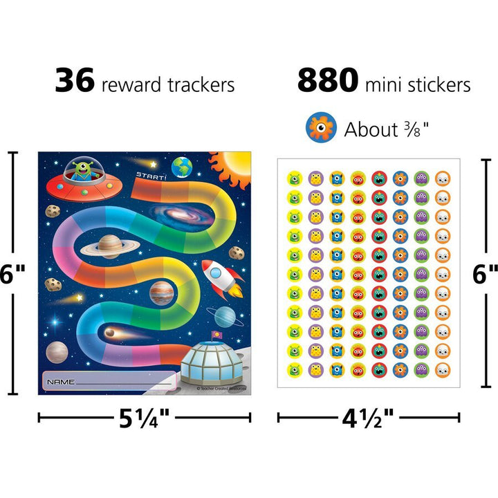 Out of This World Reward Trackers with Stickers-Awards-Tools 4 Teaching-Classroom Decor and More