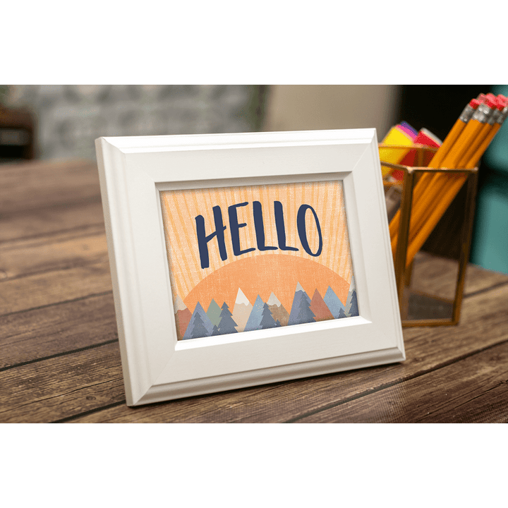 Moving Mountains Hello Postcards-Postcards-Tools 4 Teaching-Classroom Decor and More