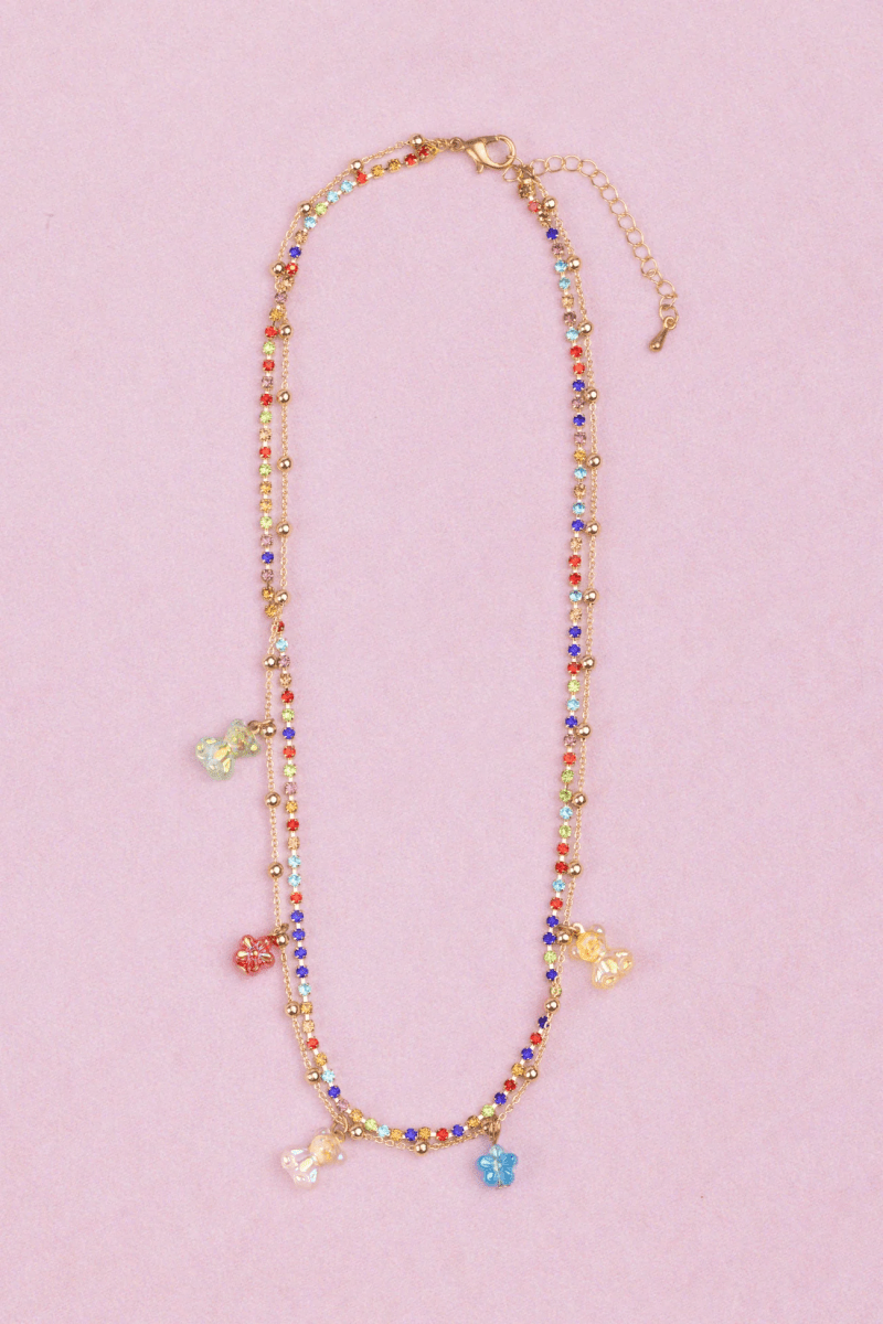 Boutique Chic Gummy Glam Necklace-Dress Up & Jewelry-Tools 4 Teaching-Classroom Decor and More