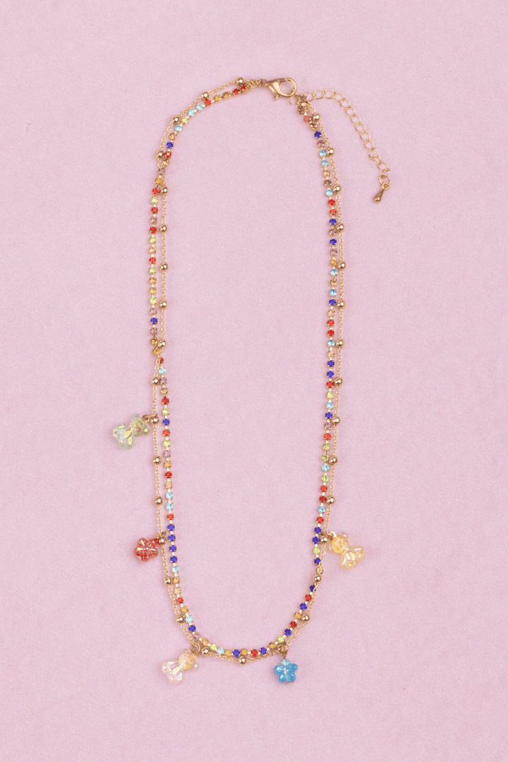Boutique Chic Gummy Glam Necklace-Dress Up & Jewelry-Tools 4 Teaching-Classroom Decor and More