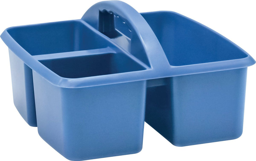 Plastic Storage Caddy: Slate Blue-Organization-Tools 4 Teaching-Classroom Decor and More
