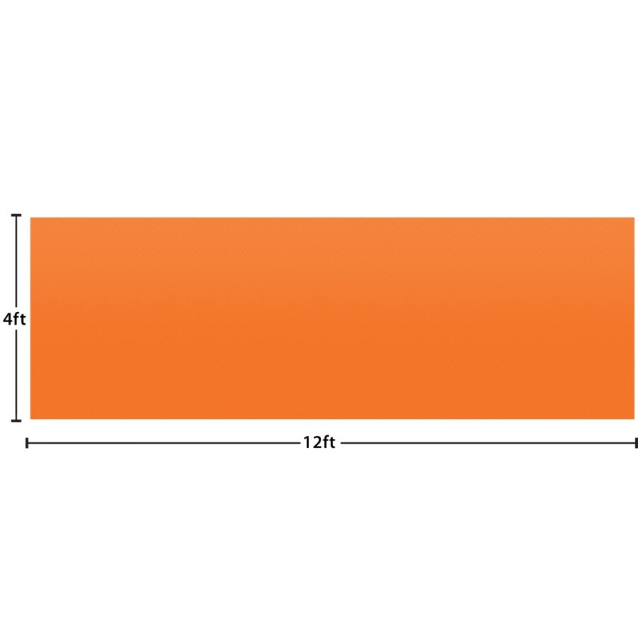 Better Than Paper® Bulletin Board Roll: Orange-Bulletin Board Paper - Better Than Paper-Tools 4 Teaching-Classroom Decor and More