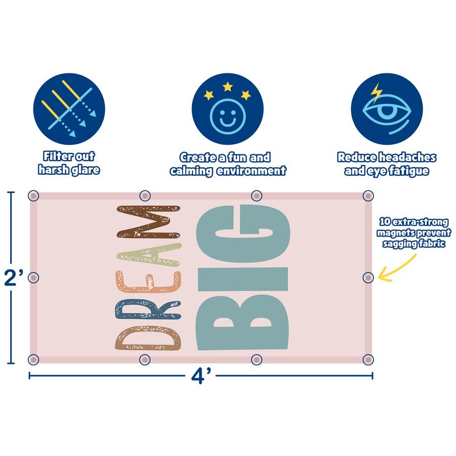 Be Positive Calming Covers Ceiling Light Filters-Sensory-Tools 4 Teaching-Classroom Decor and More