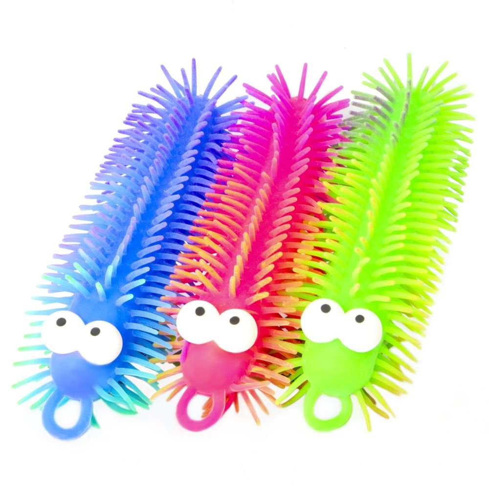 Large Puffer Caterpillars - Assorted-Fidgets-Tools 4 Teaching-Classroom Decor and More