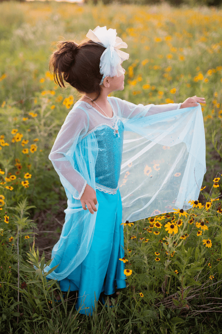 Ice Queen Dress, Size 5-6-Dress Up & Jewelry-Tools 4 Teaching-Classroom Decor and More