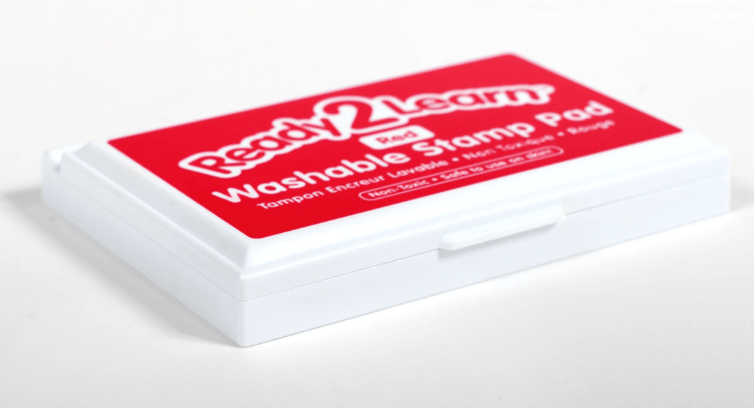 Washable Stamp Pad - Red-Stamps & Stamp Pads-Tools 4 Teaching-Classroom Decor and More