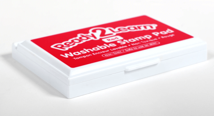 Washable Stamp Pad - Red-Stamps & Stamp Pads-Tools 4 Teaching-Classroom Decor and More
