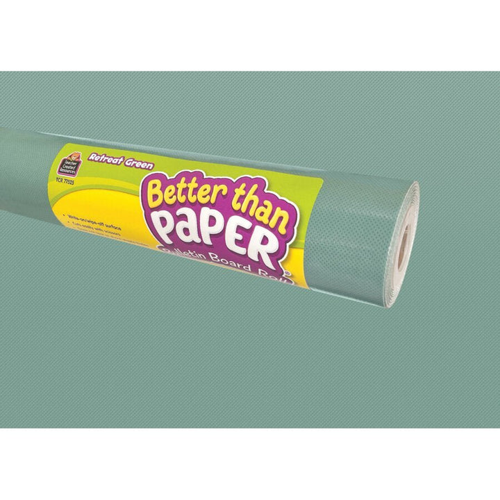 Better Than Paper® Bulletin Board Roll: Retreat Green-Bulletin Board Paper - Better Than Paper-Tools 4 Teaching-Classroom Decor and More
