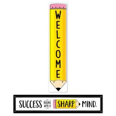 Doodle Pencil Welcome Banner-Banner-Tools 4 Teaching-Classroom Decor and More