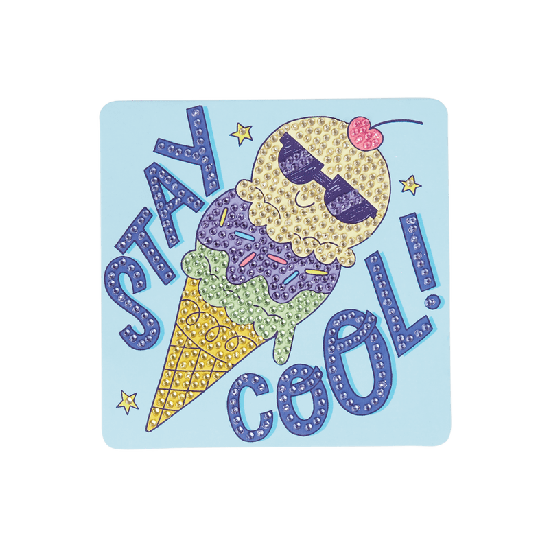 Razzle Dazzle DIY Gem Art Kit - Cool Cream-Craft Activity-Tools 4 Teaching-Classroom Decor and More